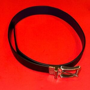 Robert Graham Paisley Skull Leather Reversible Belt Silver Buckle Size 38